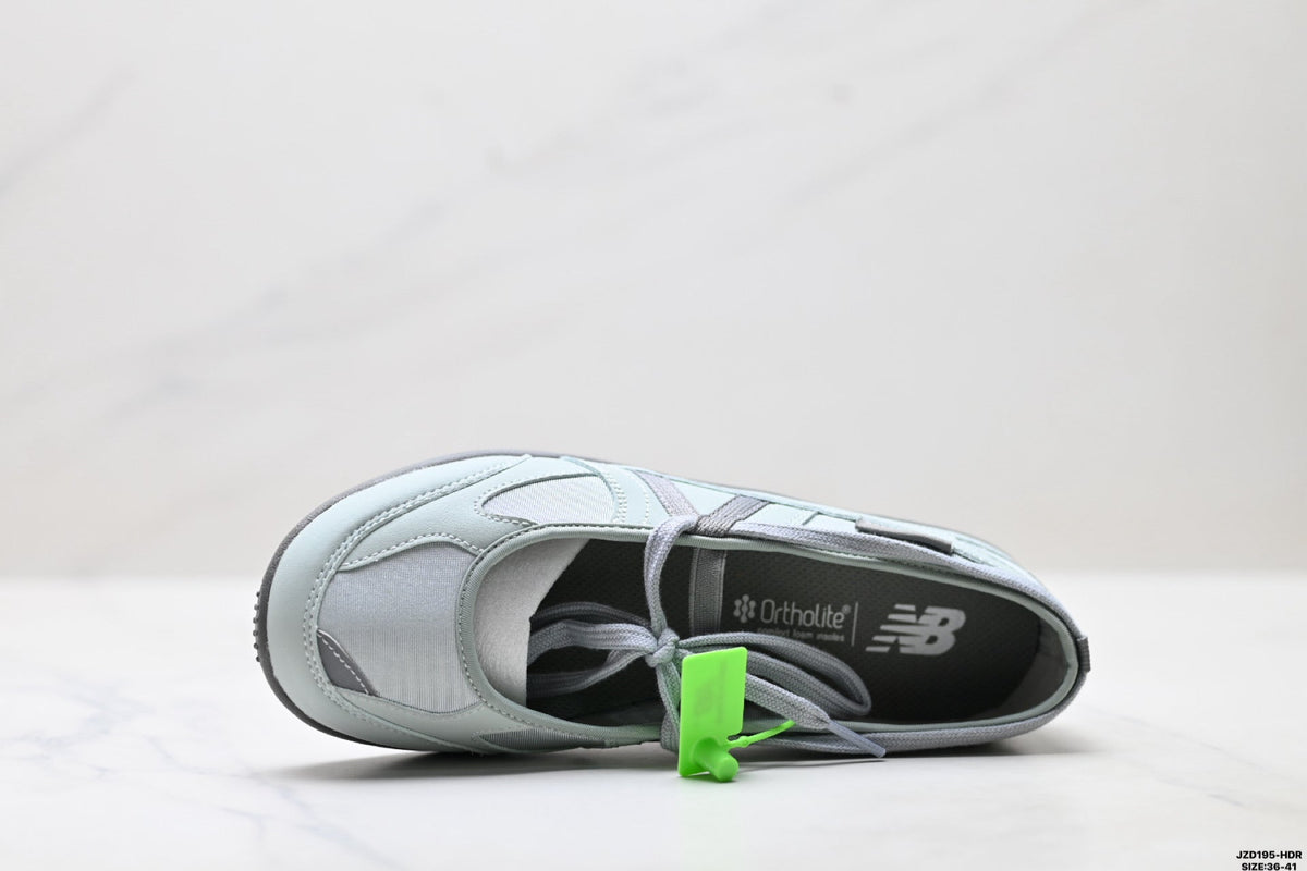 New Balance Flat Breeze Mary Jane Shoes - Light Grey