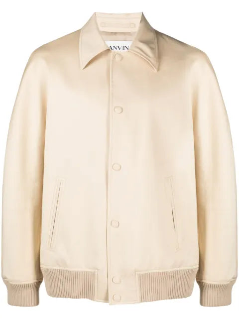 Lanvin bomber jacket with a classic collar