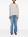 Comme Des Garçons Play zipped almond eye heart hoodie