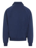 Casablanca polo-neck embroidered sweatshirt