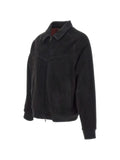 VOLFAGLI Pantheon Buccio suede bomber jacket