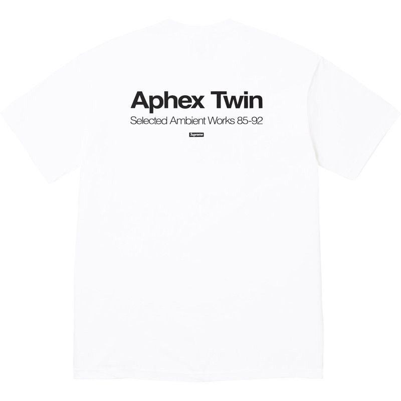 Supreme Aphex Twin Ambient Works Graphic T-Shirt